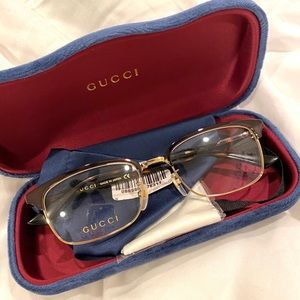 Gucci Men's Eyeglasses GG0131O brown/Havanna 002